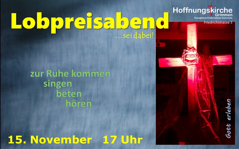 25 11 15 Lobpreisabend